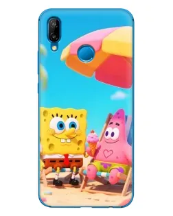 Чохол для Huawei P20 Lite (2019) з картинкою «Відпочинок на пляжі»