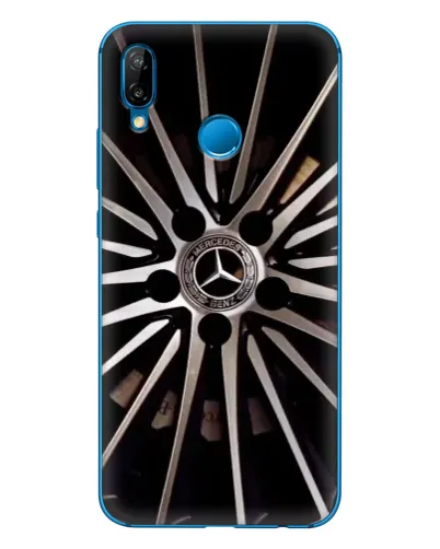 Чехол для Huawei P20 Lite (2019) с картинкой «Диск Mercedes»