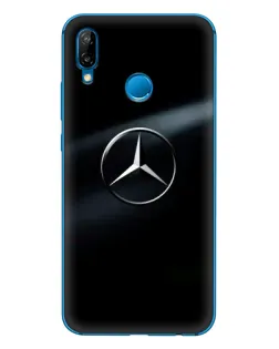 Чохол для Huawei P20 Lite (2019) з картинкою «Mercedes на металі»