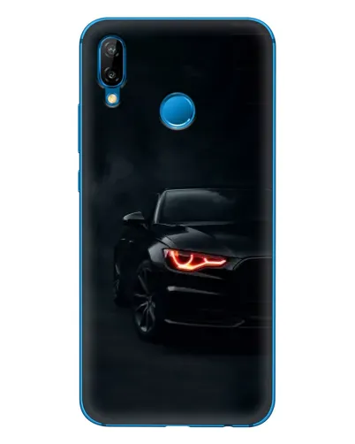 Чехол для Huawei P20 Lite (2019) с картинкой «Audi — хищный взгляд»