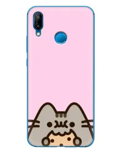 Чохол для Huawei P20 Lite (2019) з картинкою «Pusheen та печиво» Чохол для Huawei P20 Lite (2019) з картинкою «Pusheen та печиво»