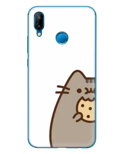 Чехол для Huawei P20 Lite (2019) с картинкой «Пушин с печеньем» Чехол для Huawei P20 Lite (2019) с картинкой «Пушин с печеньем»