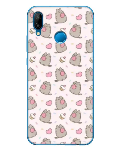 Чехол для Huawei P20 Lite (2019) с картинкой «Пушин и сладости» Чехол для Huawei P20 Lite (2019) с картинкой «Пушин и сладости»