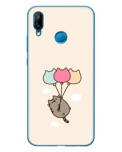 Чехол для Huawei P20 Lite (2019) с картинкой «Пушин на шариках» Чехол для Huawei P20 Lite (2019) с картинкой «Пушин на шариках»