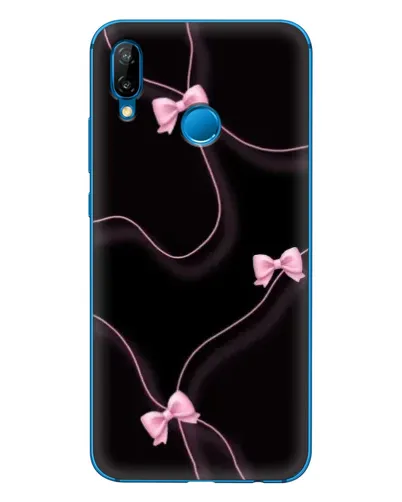 Чехол для Huawei P20 Lite (2019) с картинкой «Розовые ленты» Чехол для Huawei P20 Lite (2019) с картинкой «Розовые ленты»
