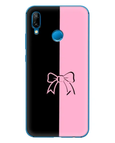 Чехол для Huawei P20 Lite (2019) с картинкой «Половинки банта» Чехол для Huawei P20 Lite (2019) с картинкой «Половинки банта»
