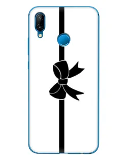 Чехол для Huawei P20 Lite (2019) с картинкой «Вертикальный бант»