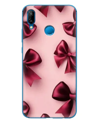 Чехол для Huawei P20 Lite (2019) с картинкой «Бордовый атлас» Чехол для Huawei P20 Lite (2019) с картинкой «Бордовый атлас»