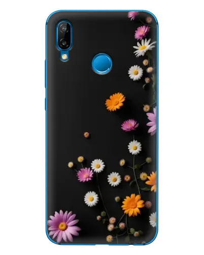 Чехол для Huawei P20 Lite (2019) с картинкой «Цветочная композиция»
