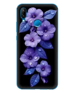 Чохол для Huawei P20 Lite (2019) з картинкою «Фіолетові квіти з росою» Чохол для Huawei P20 Lite (2019) з картинкою «Фіолетові квіти з росою»
