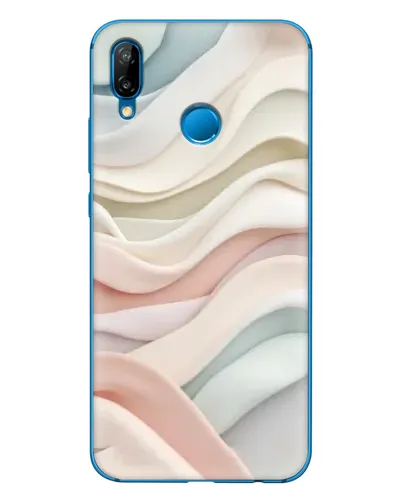 Чехол для Huawei P20 Lite (2019) с картинкой «Пастельные нежные волны» Чехол для Huawei P20 Lite (2019) с картинкой «Пастельные нежные волны»