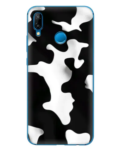 Чехол для Huawei P20 Lite (2019) с картинкой «Черно-белое пятно» Чехол для Huawei P20 Lite (2019) с картинкой «Черно-белое пятно»