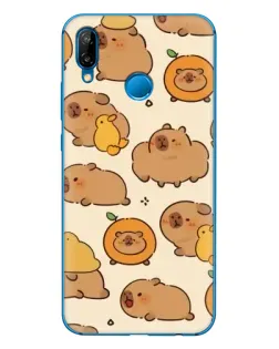 Чохол для Huawei P20 Lite (2019) з картинкою «Капібари з апельсинами» Чохол для Huawei P20 Lite (2019) з картинкою «Капібари з апельсинами»