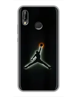 Чохол для Huawei P20 Lite (ANE-L02) з картинкою «Jordan Gradient Logo»