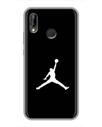 Чехол для Huawei P20 Lite (ANE-L02) с картинкой «Jordan Silhouette»