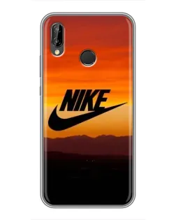 Чехол для Huawei P20 Lite (ANE-L02) с картинкой «Nike — вечерний горизонт»