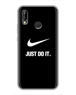 Чехол для Huawei P20 Lite (ANE-L02) с картинкой «Классический принт Nike»