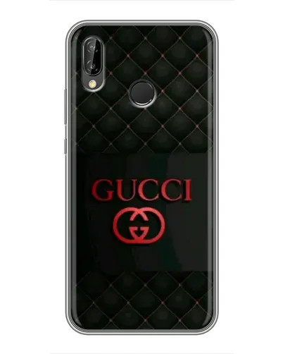 Чохол для Huawei P20 Lite (ANE-L02) з картинкою «Gucci — стьобаний чорний»