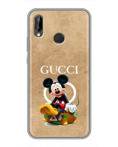 Чохол для Huawei P20 Lite (ANE-L02) з картинкою «Міккі Маус Gucci — крафт»