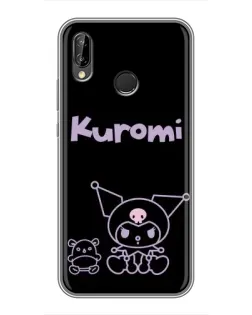 Чохол для Huawei P20 Lite (ANE-L02) з картинкою «Kuromi — чорний мінімалізм» Чохол для Huawei P20 Lite (ANE-L02) з картинкою «Kuromi — чорний мінімалізм»