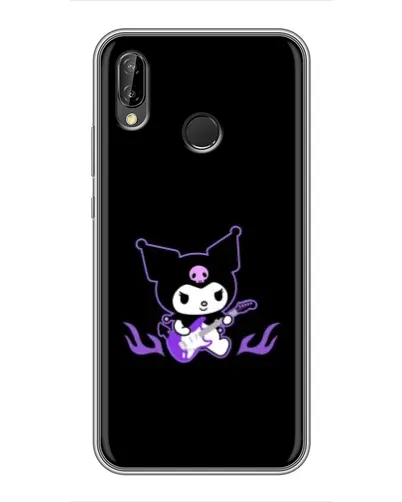 Чехол для Huawei P20 Lite (ANE-L02) с картинкой «Электрическая Kuromi»