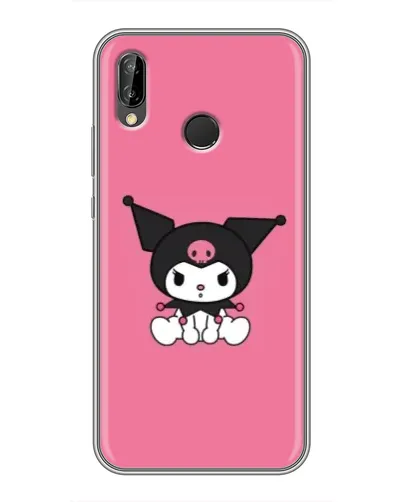 Чехол для Huawei P20 Lite (ANE-L02) с картинкой «Хмурая Kuromi»