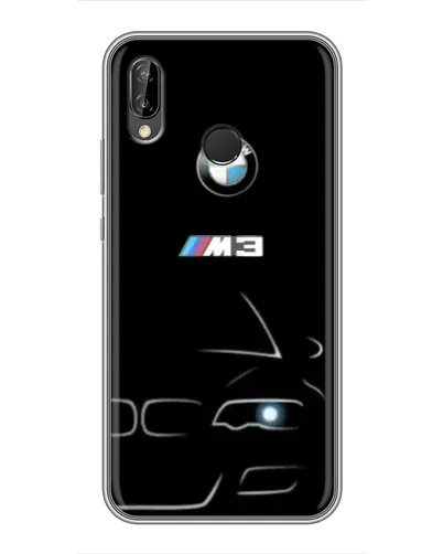 Чохол для Huawei P20 Lite (ANE-L02) з картинкою «Мінімалістичний принт BMW M3»