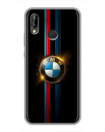 Чохол для Huawei P20 Lite (ANE-L02) з картинкою «BMW M-Power неон»
