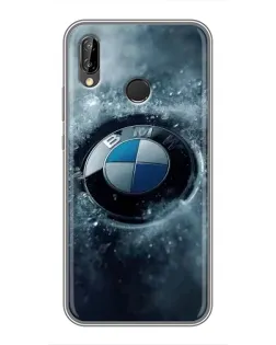 Чохол для Huawei P20 Lite (ANE-L02) з картинкою «Логотип BMW — лід»