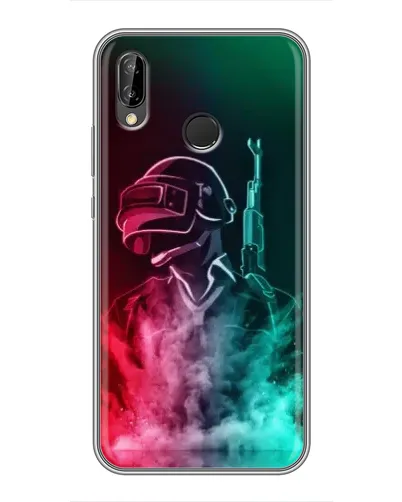 Чехол для Huawei P20 Lite (ANE-L02) с картинкой «PUBG — огненный воин» Чехол для Huawei P20 Lite (ANE-L02) с картинкой «PUBG — огненный воин»