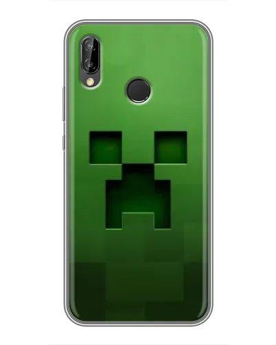 Чехол для Huawei P20 Lite (ANE-L02) с картинкой «Крипер микро-дизайн» Чехол для Huawei P20 Lite (ANE-L02) с картинкой «Крипер микро-дизайн»