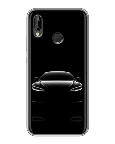Чохол для Huawei P20 Lite (ANE-L02) з картинкою «Силует Tesla Night»