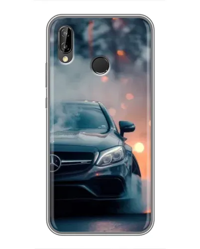 Чехол для Huawei P20 Lite (ANE-L02) с картинкой «Mercedes — ночной город» Чехол для Huawei P20 Lite (ANE-L02) с картинкой «Mercedes — ночной город»