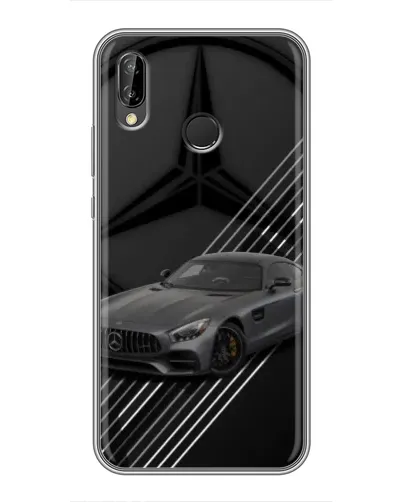 Чехол для Huawei P20 Lite (ANE-L02) с картинкой «Mercedes AMG — графика» Чехол для Huawei P20 Lite (ANE-L02) с картинкой «Mercedes AMG — графика»