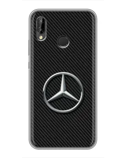 Чохол для Huawei P20 Lite (ANE-L02) з картинкою «Карбоновий Mercedes стиль» Чохол для Huawei P20 Lite (ANE-L02) з картинкою «Карбоновий Mercedes стиль»