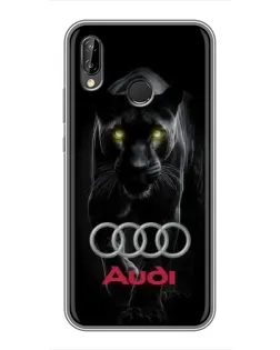Чохол для Huawei P20 Lite (ANE-L02) з картинкою «Пантера та Audi» Чохол для Huawei P20 Lite (ANE-L02) з картинкою «Пантера та Audi»
