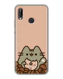 Чехол для Huawei P20 Lite (ANE-L02) с картинкой «Кофейный Пушин» Чехол для Huawei P20 Lite (ANE-L02) с картинкой «Кофейный Пушин»