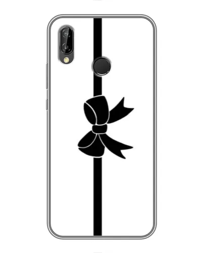 Чохол для Huawei P20 Lite (ANE-L02) з картинкою «Вертикальний бант»