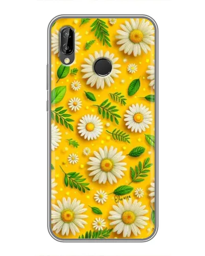 Чехол для Huawei P20 Lite (ANE-L02) с картинкой «Ромашковое солнце» Чехол для Huawei P20 Lite (ANE-L02) с картинкой «Ромашковое солнце»