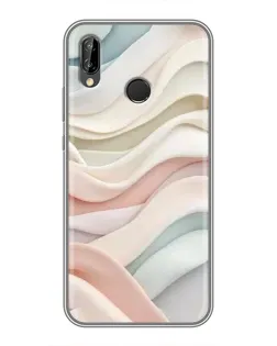Чехол для Huawei P20 Lite (ANE-L02) с картинкой «Пастельные нежные волны» Чехол для Huawei P20 Lite (ANE-L02) с картинкой «Пастельные нежные волны»