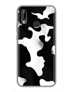 Чехол для Huawei P20 Lite (ANE-L02) с картинкой «Черно-белое пятно» Чехол для Huawei P20 Lite (ANE-L02) с картинкой «Черно-белое пятно»