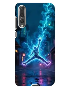 Чохол для Huawei P20 Pro (CLT-L04) з картинкою «Jordan Gold Jumpman»