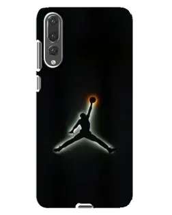 Чохол для Huawei P20 Pro (CLT-L04) з картинкою «Jordan Gradient Logo»