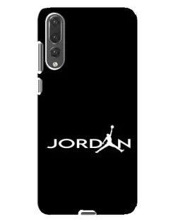Чохол для Huawei P20 Pro (CLT-L04) з картинкою «Jordan White Logo»