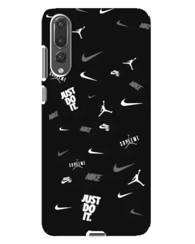 Чохол для Huawei P20 Pro (CLT-L04) з картинкою «Nike Black Pattern» Чохол для Huawei P20 Pro (CLT-L04) з картинкою «Nike Black Pattern»