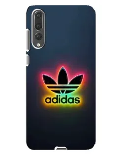 Чохол для Huawei P20 Pro (CLT-L04) з картинкою «Неоновий Adidas»
