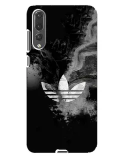 Чохол для Huawei P20 Pro (CLT-L04) з картинкою «Абстрактний дим Adidas»