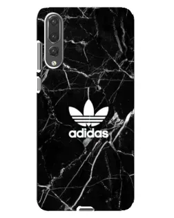 Чохол для Huawei P20 Pro (CLT-L04) з картинкою «Білий мармур Adidas»