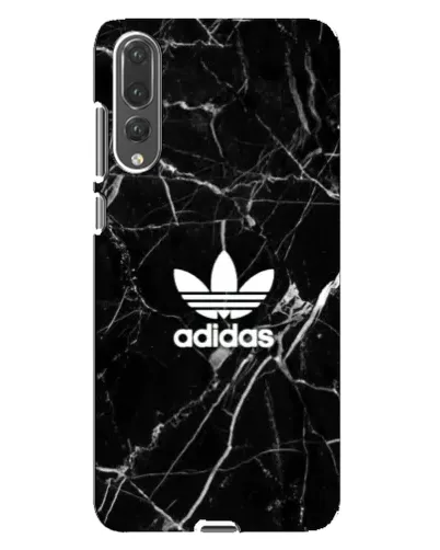 Чохол для Huawei P20 Pro (CLT-L04) з картинкою «Білий мармур Adidas»