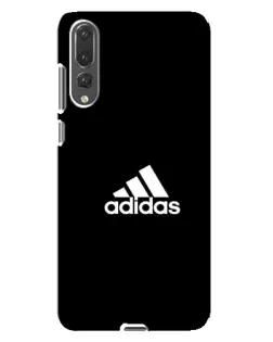 Чохол для Huawei P20 Pro (CLT-L04) з картинкою «Чорна класика Adidas»
